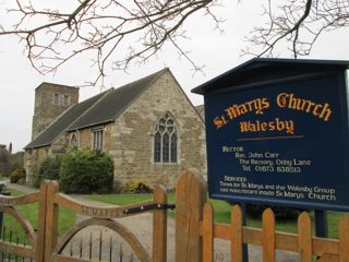 photo of St Mary's Church burial ground